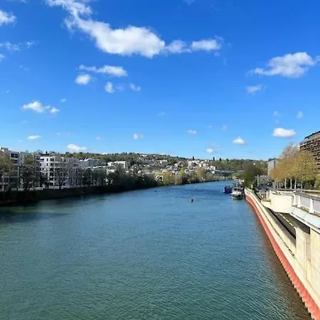 Appt River View Next Eiffel Tour And Roland-Garros Boulogne-Billancourt Buitenkant foto